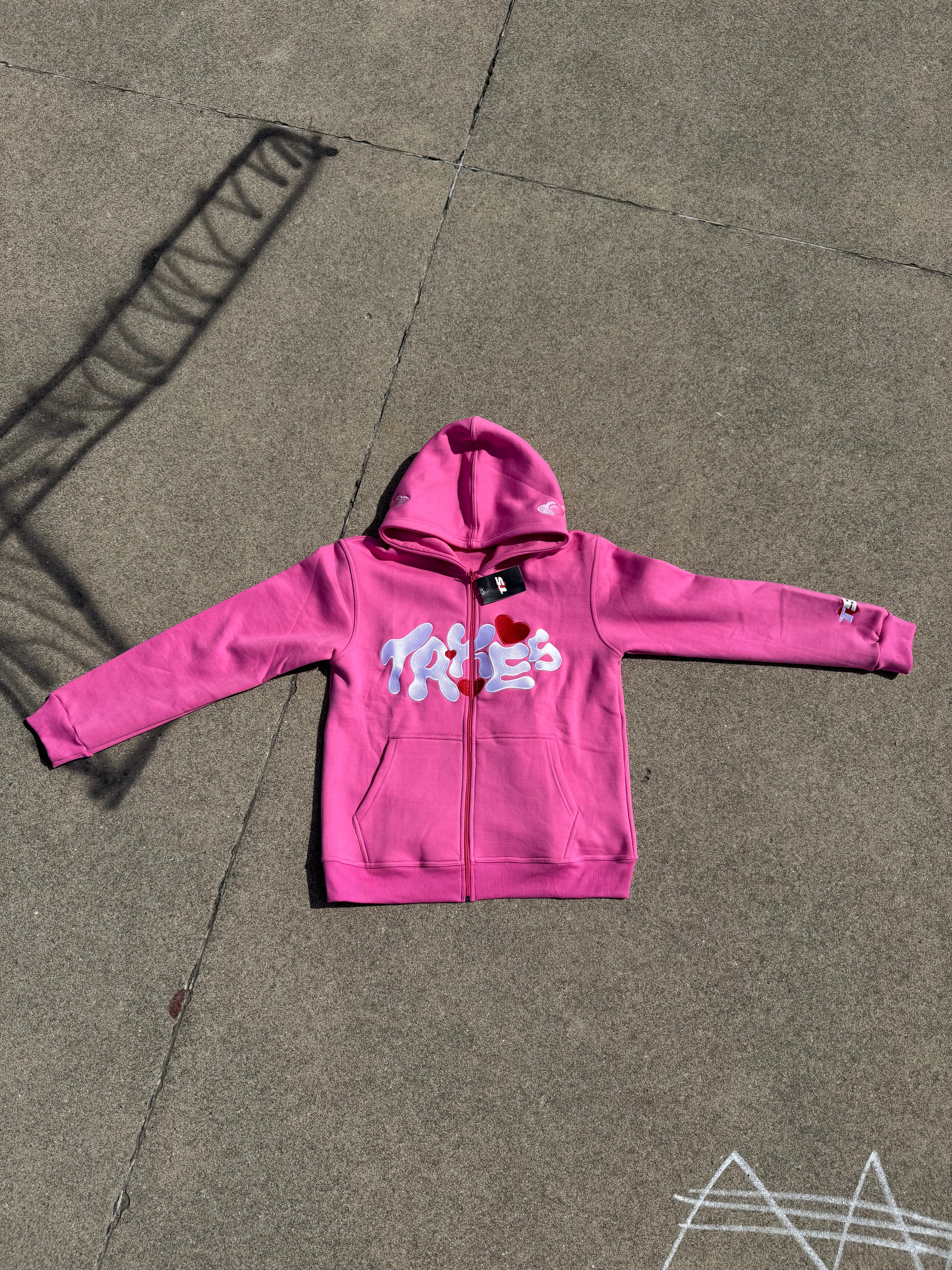 Take Five "Unlimited Love" Zip-Up Hoodie