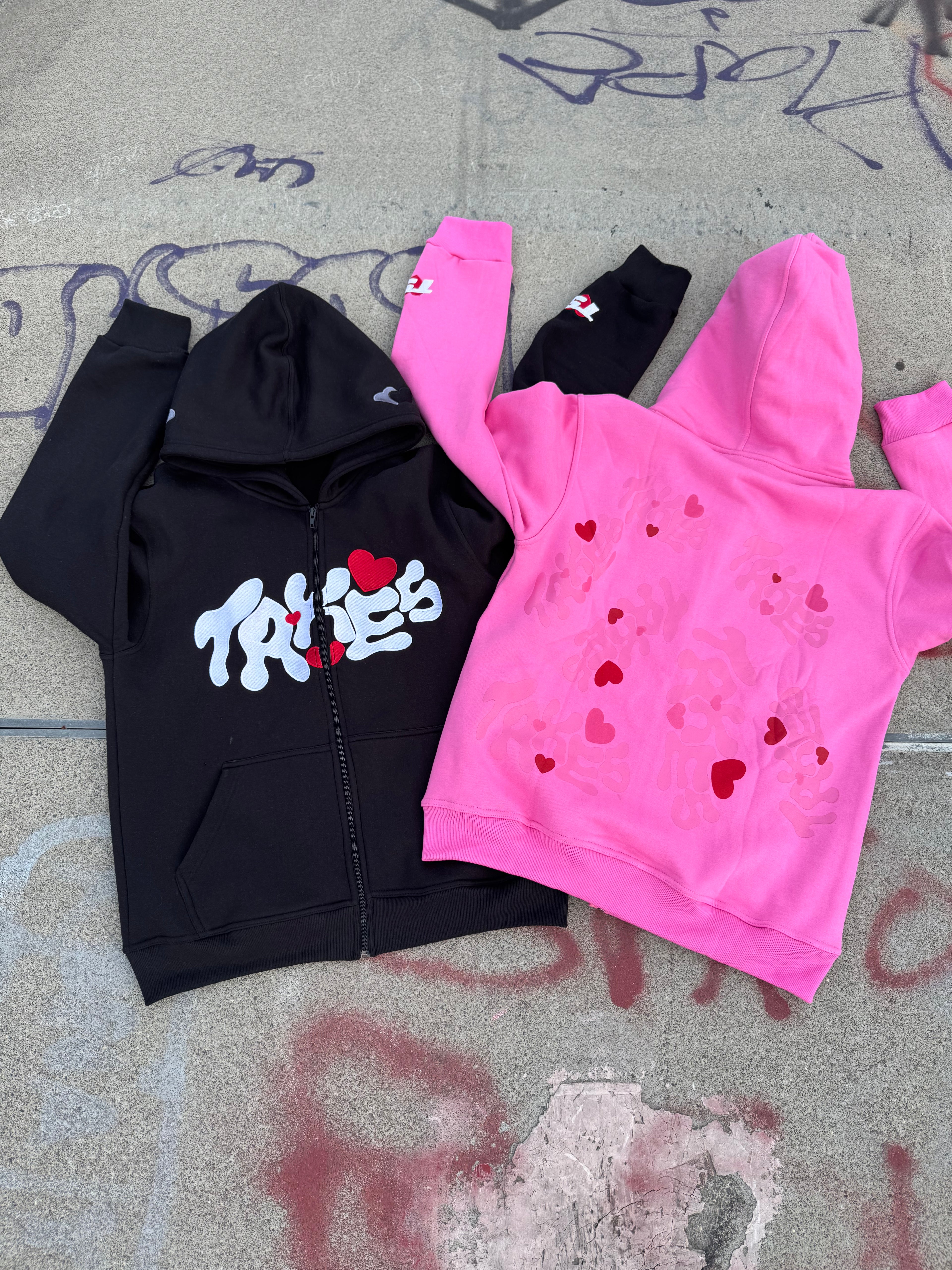 Take Five "Unlimited Love" Zip-Up Hoodie