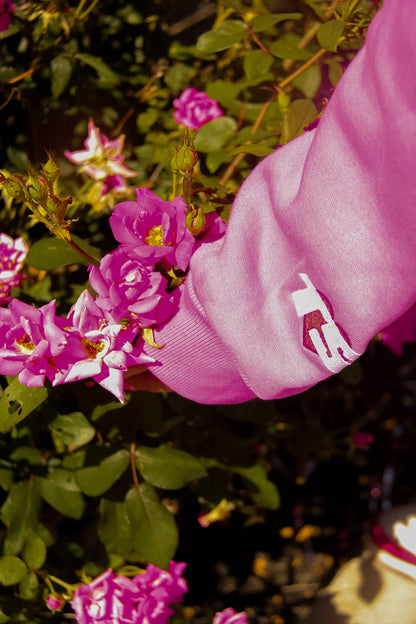 Take Five Pink " ∞ love " Zip-Up Hoodie