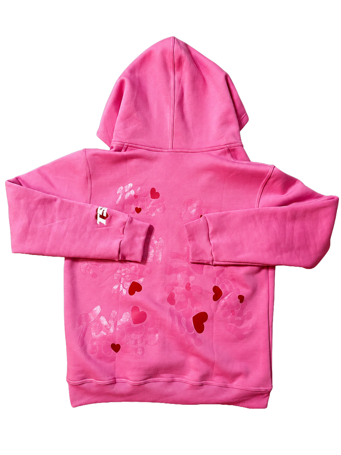 Take Five Pink " ∞ love " Zip-Up Hoodie